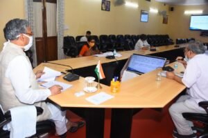 ग्राम्य विकास एवं पलायन आयोग की बैठक