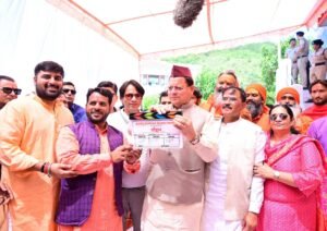 मुख्यमंत्री ने किया फिल्म ‘गौदान की पुकार’ की शूटिंग का शुभारम्भ